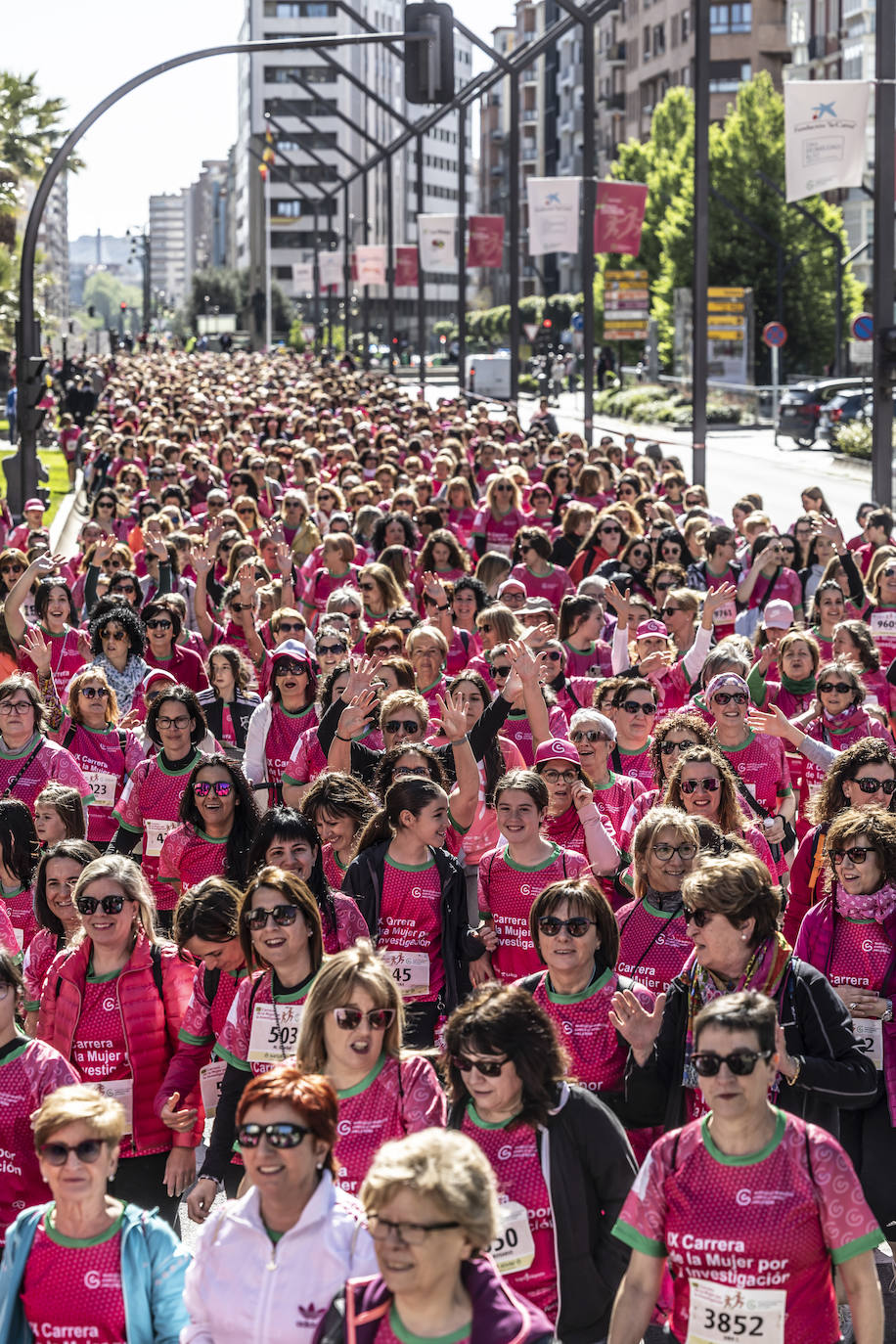 Las imágenes de la Carrera de la Mujer (I)