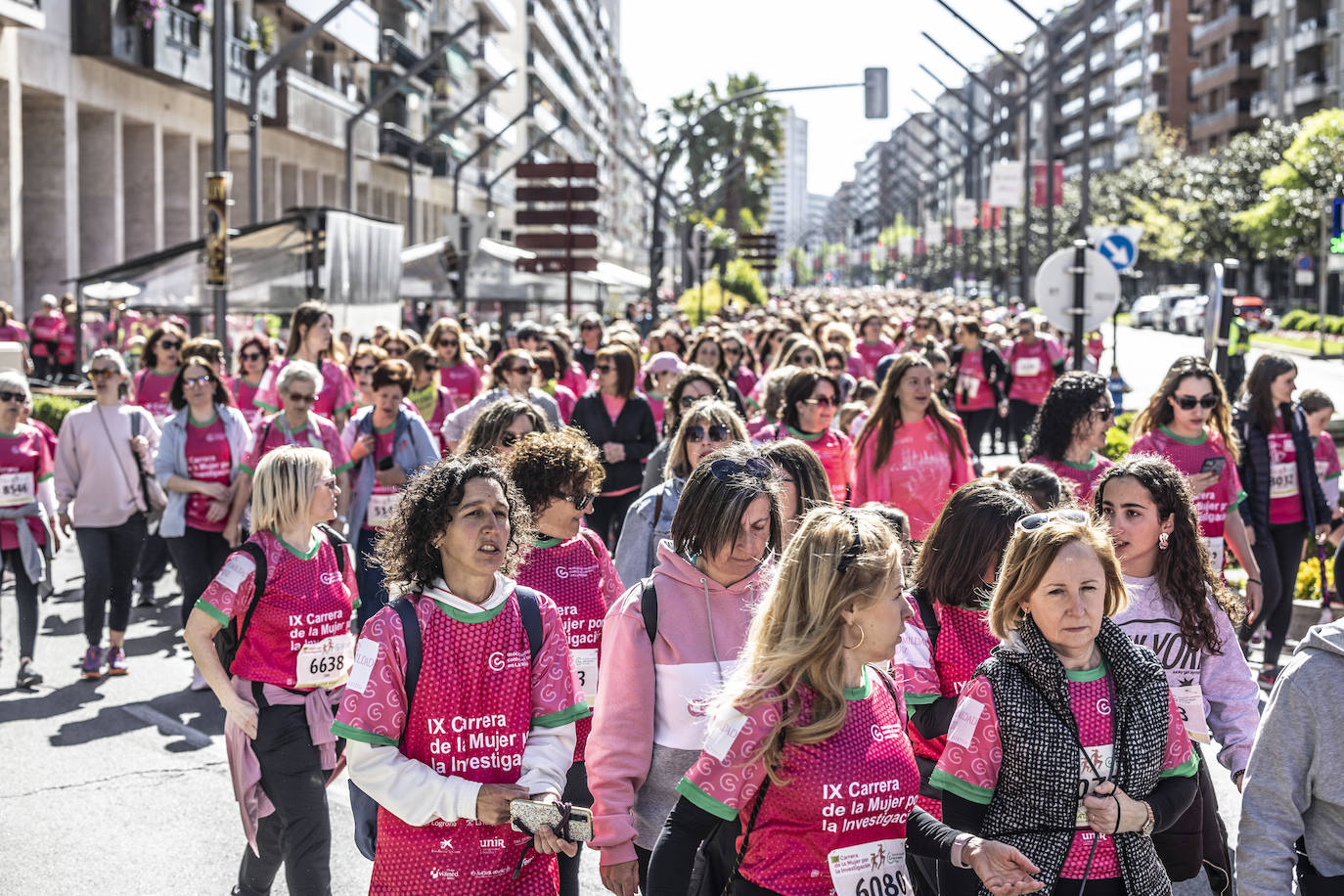 Las imágenes de la Carrera de la Mujer (I)