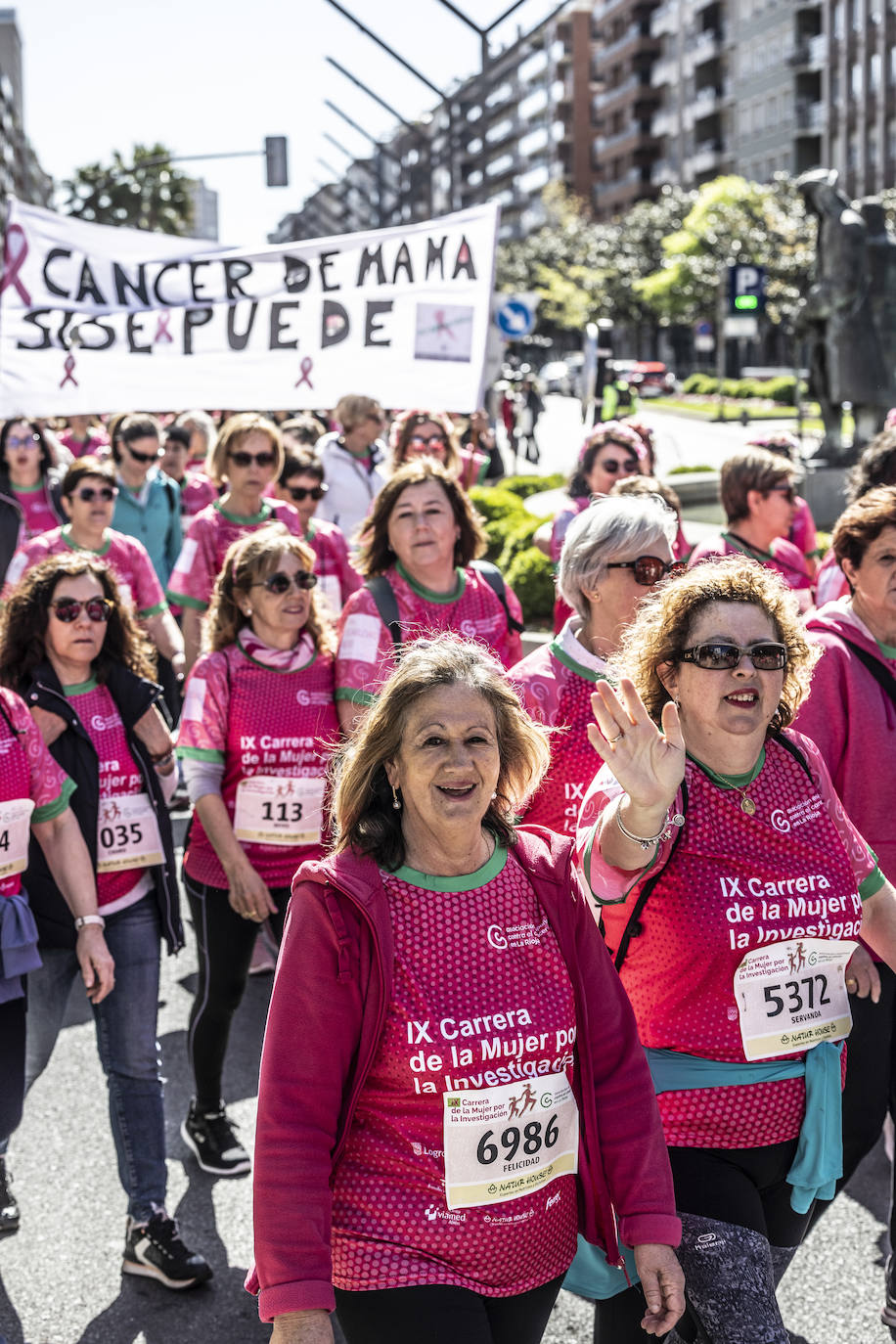 Las imágenes de la Carrera de la Mujer (I)