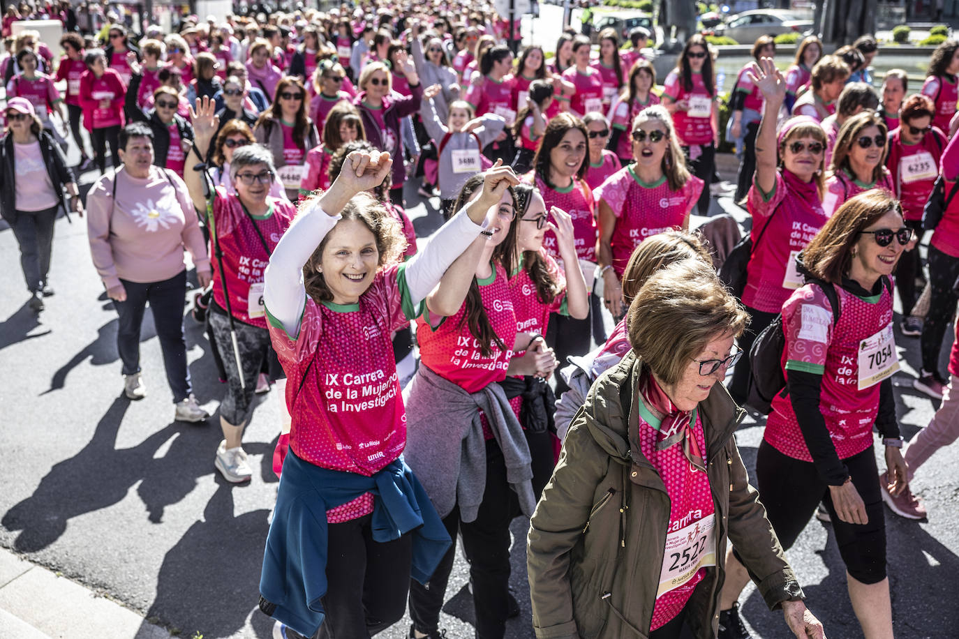 Las imágenes de la Carrera de la Mujer (I)