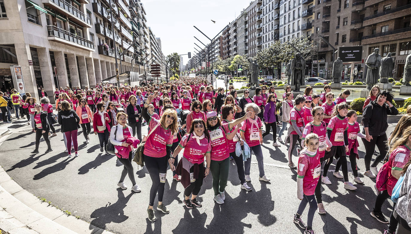 Las imágenes de la Carrera de la Mujer (I)