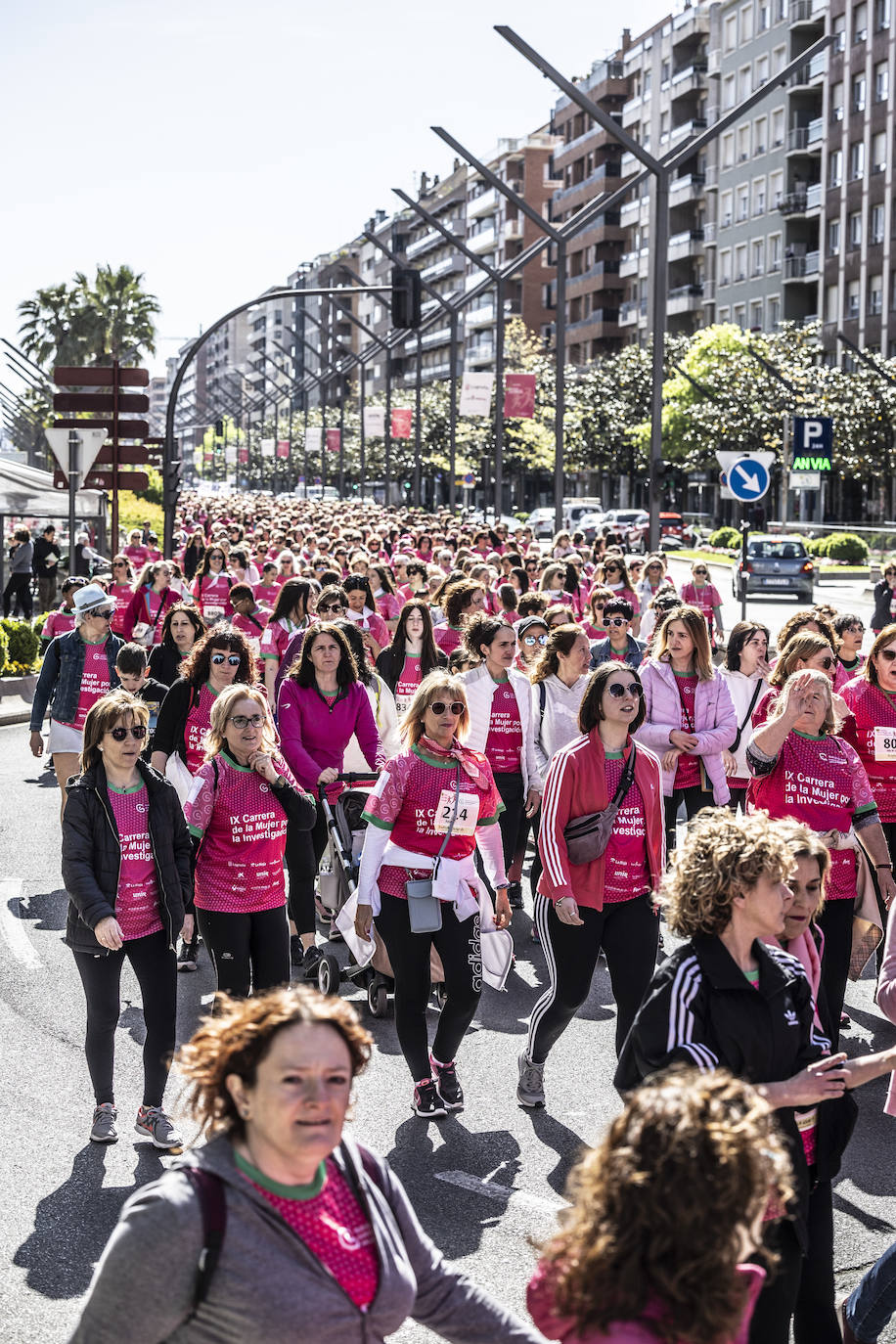 Las imágenes de la Carrera de la Mujer (I)