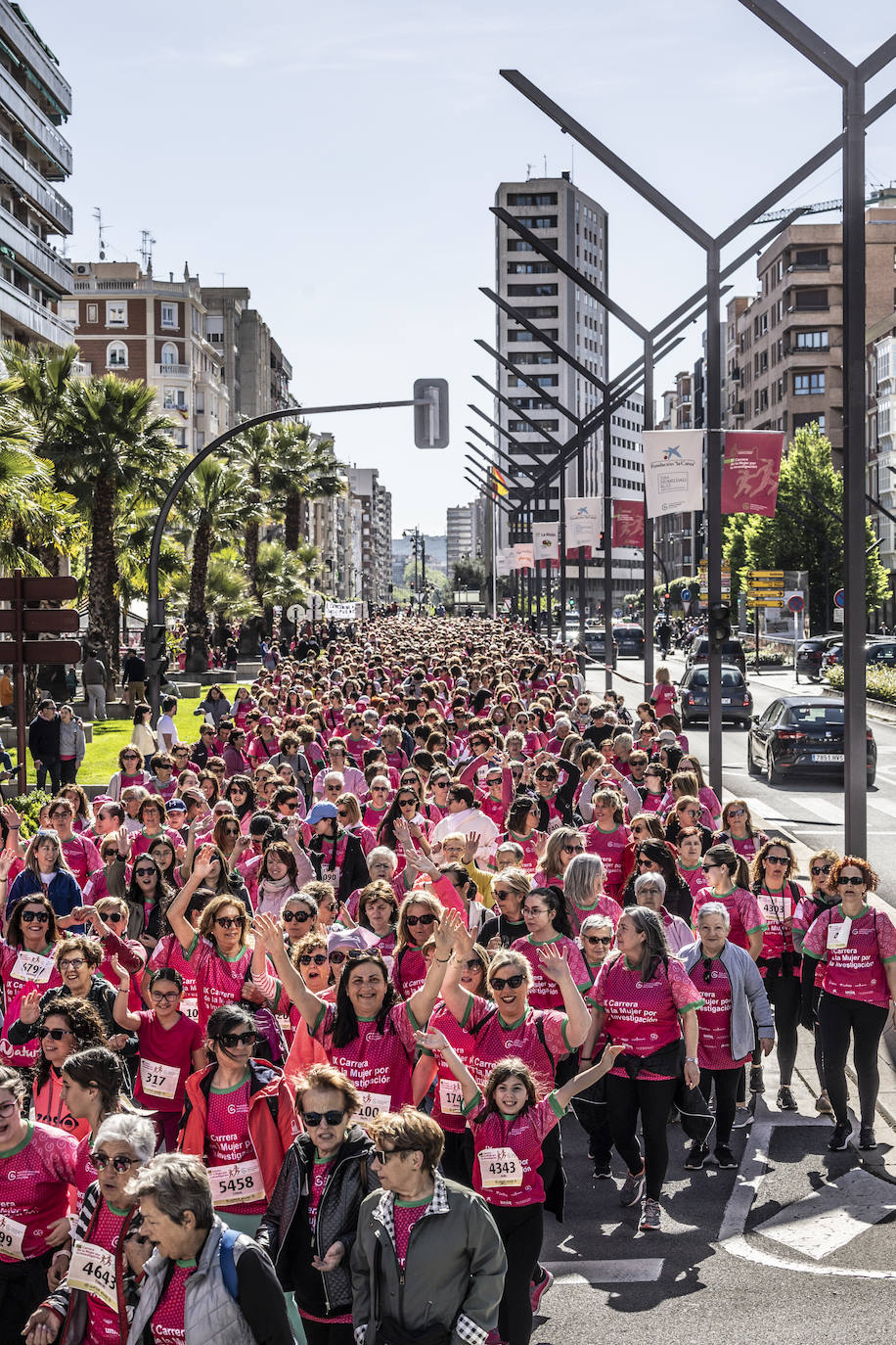 Las imágenes de la Carrera de la Mujer (I)