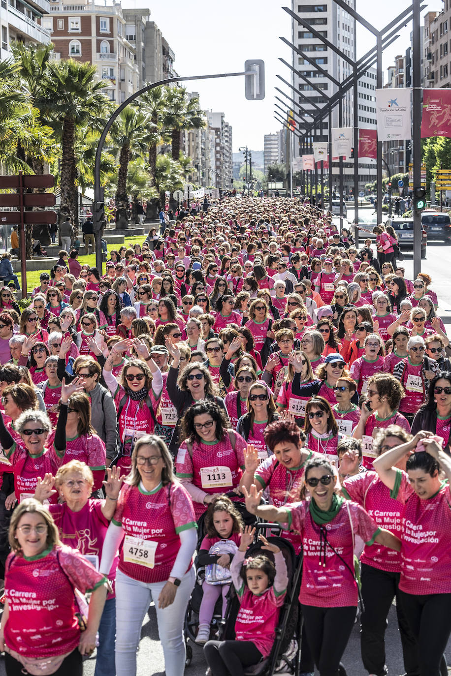 Las imágenes de la Carrera de la Mujer (I)