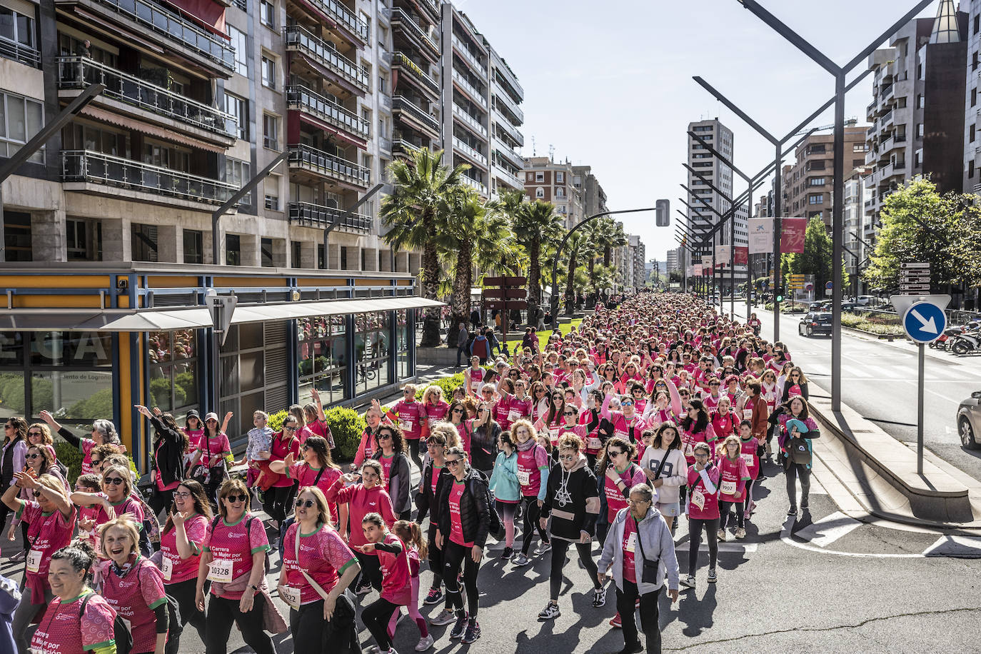 Las imágenes de la Carrera de la Mujer (I)