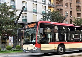 Un autobús urbano de la capital.