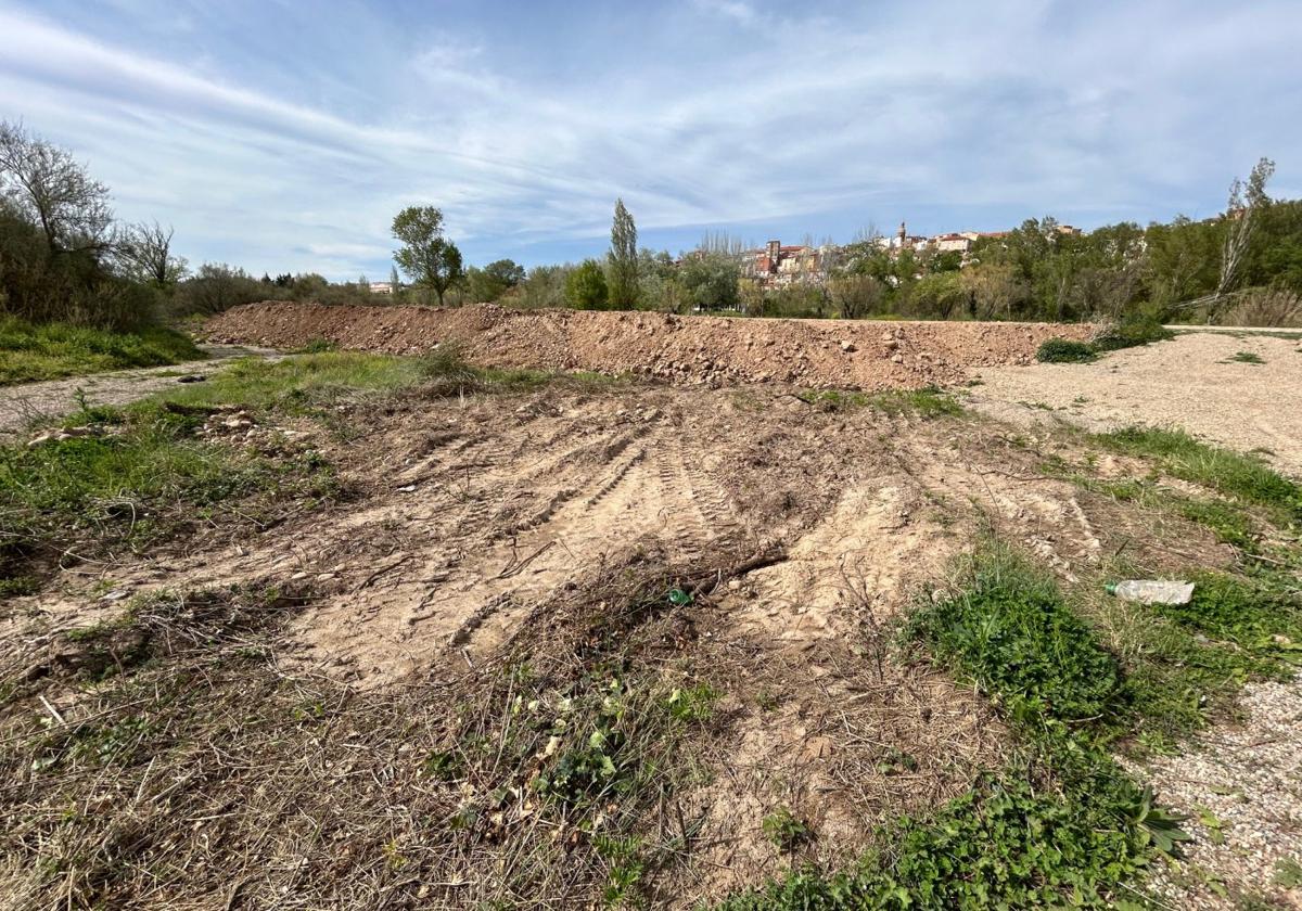 Ecologistas en Acción denunció que el soto natural de la ribera había sido arrasado.