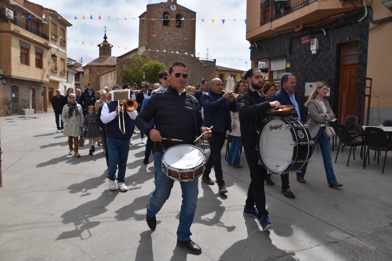 Las imágenes de la procesión de San Pedro mártir