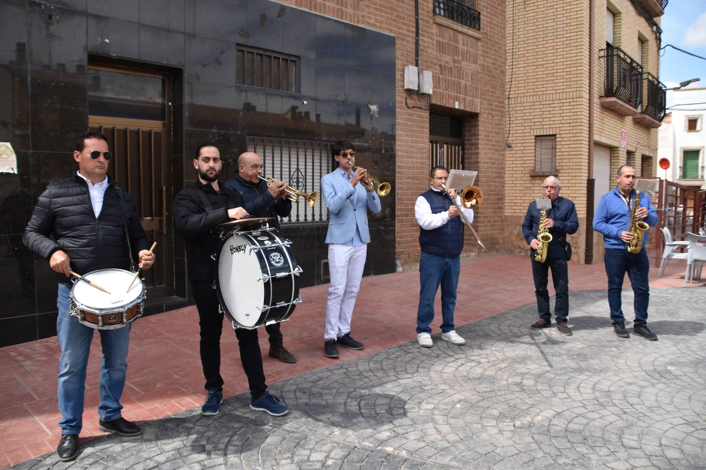 Las imágenes de la procesión de San Pedro mártir