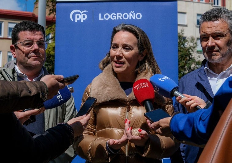 Gamarra, en Logroño, en una imagen del pasado viernes.