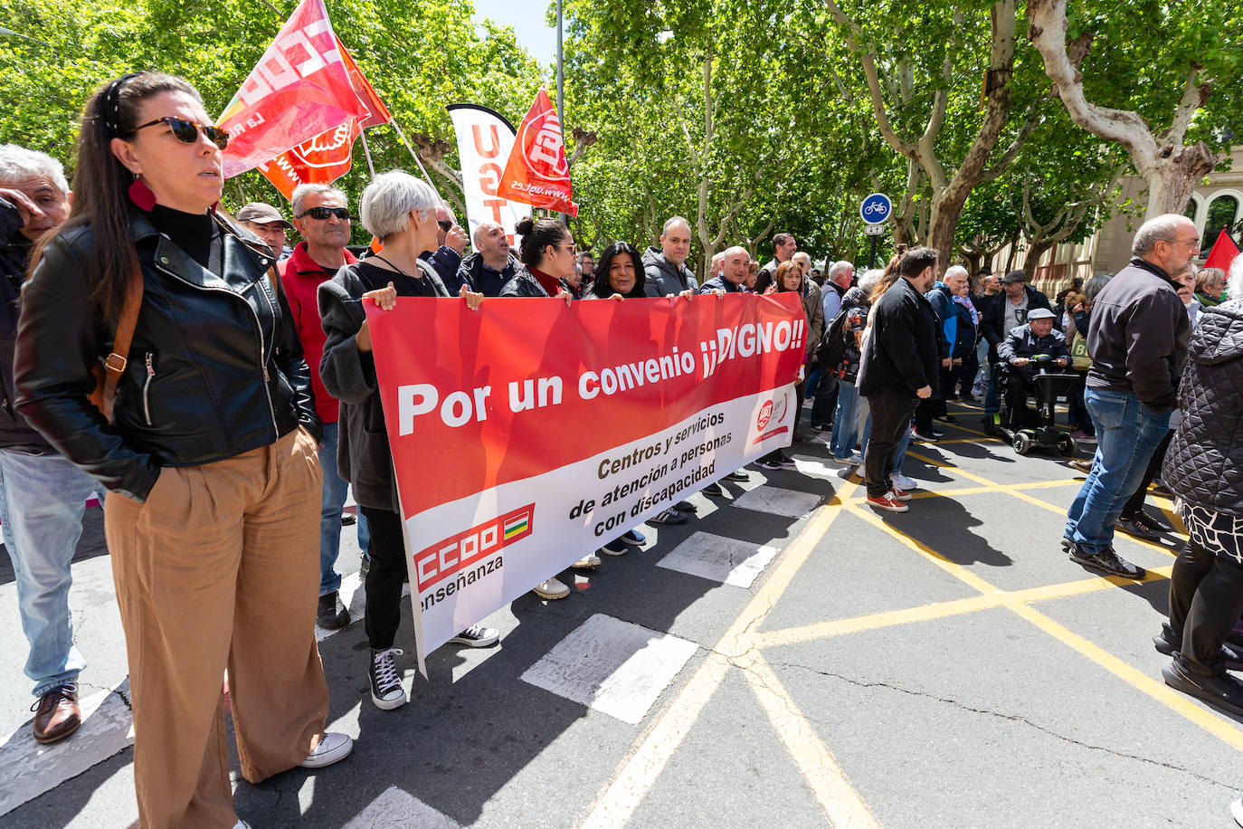 La manifestación del Primero de Mayo, en imágenes