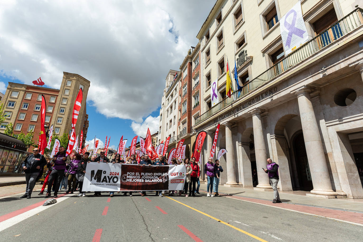 La manifestación del Primero de Mayo, en imágenes