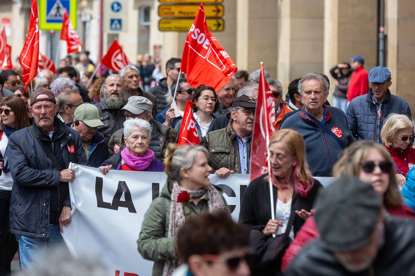 La manifestación del Primero de Mayo, en imágenes