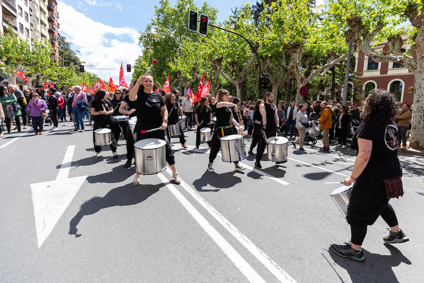 La manifestación del Primero de Mayo, en imágenes