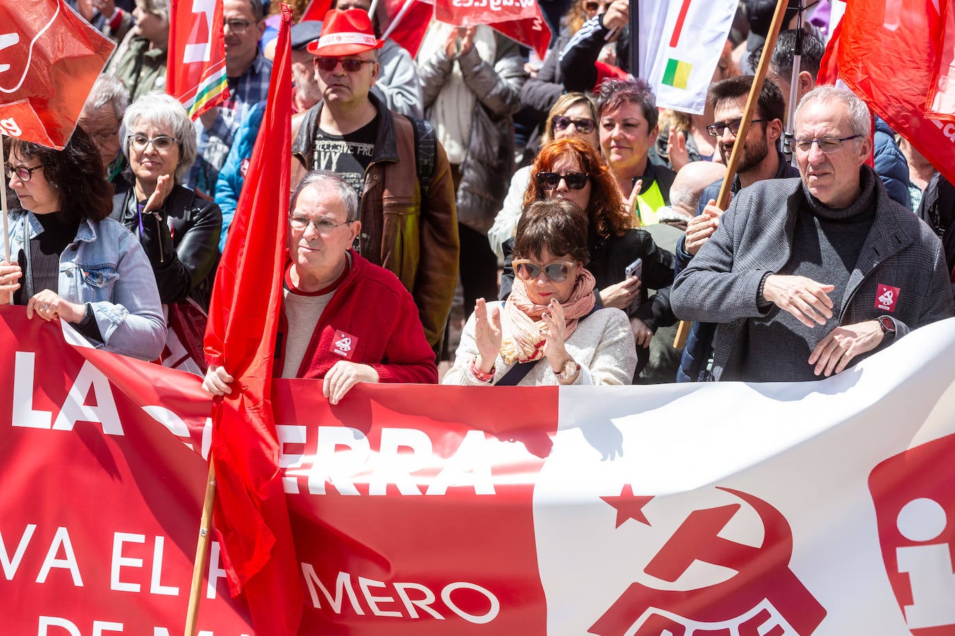 La manifestación del Primero de Mayo, en imágenes