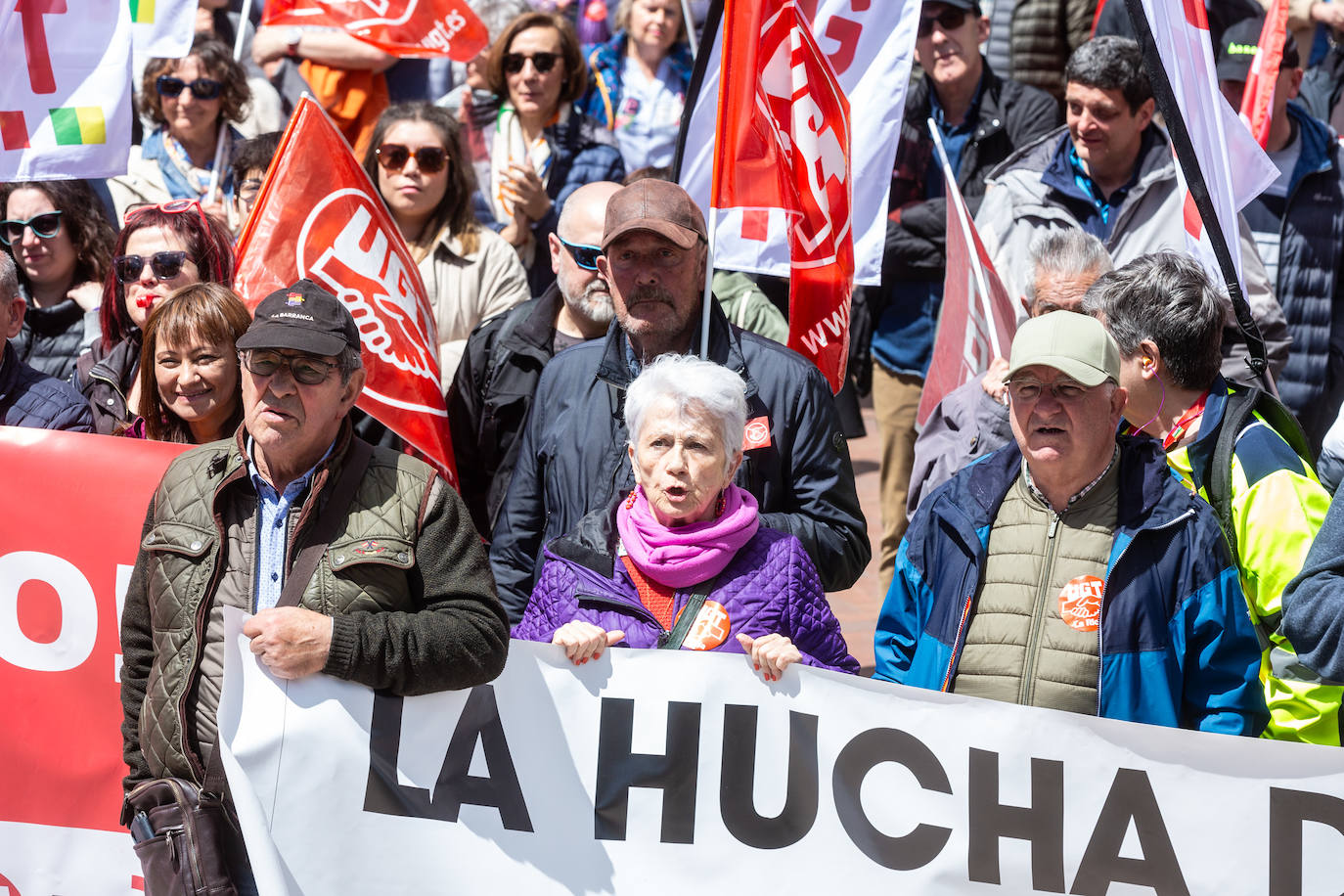 La manifestación del Primero de Mayo, en imágenes