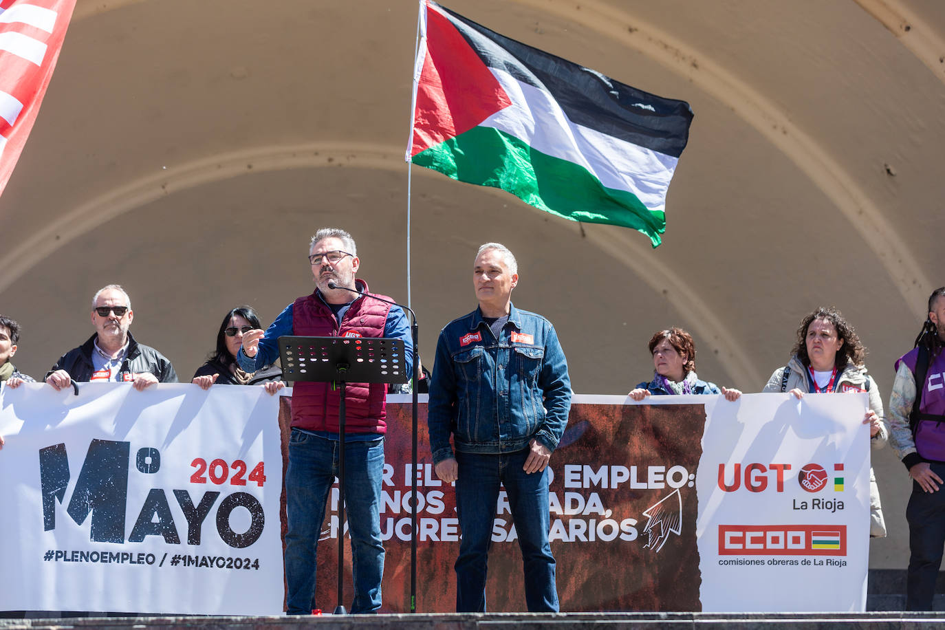 La manifestación del Primero de Mayo, en imágenes