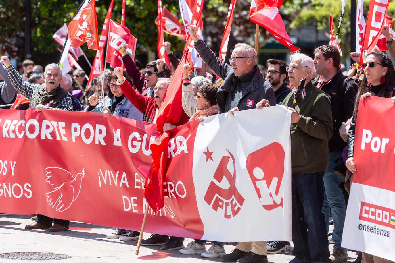 La manifestación del Primero de Mayo, en imágenes