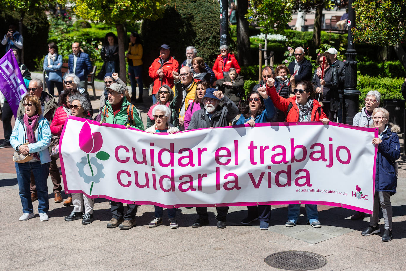 La manifestación del Primero de Mayo, en imágenes