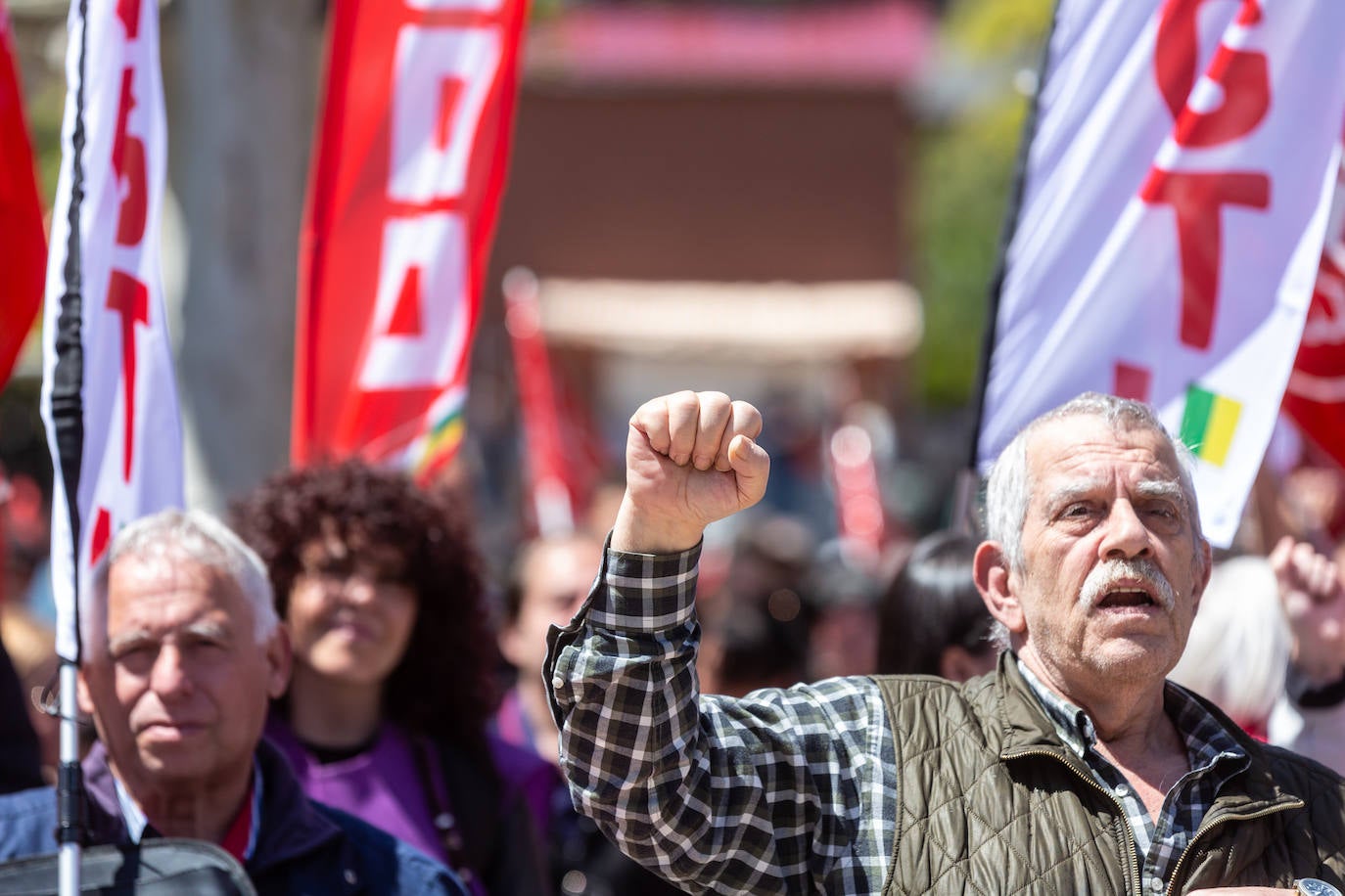 La manifestación del Primero de Mayo, en imágenes