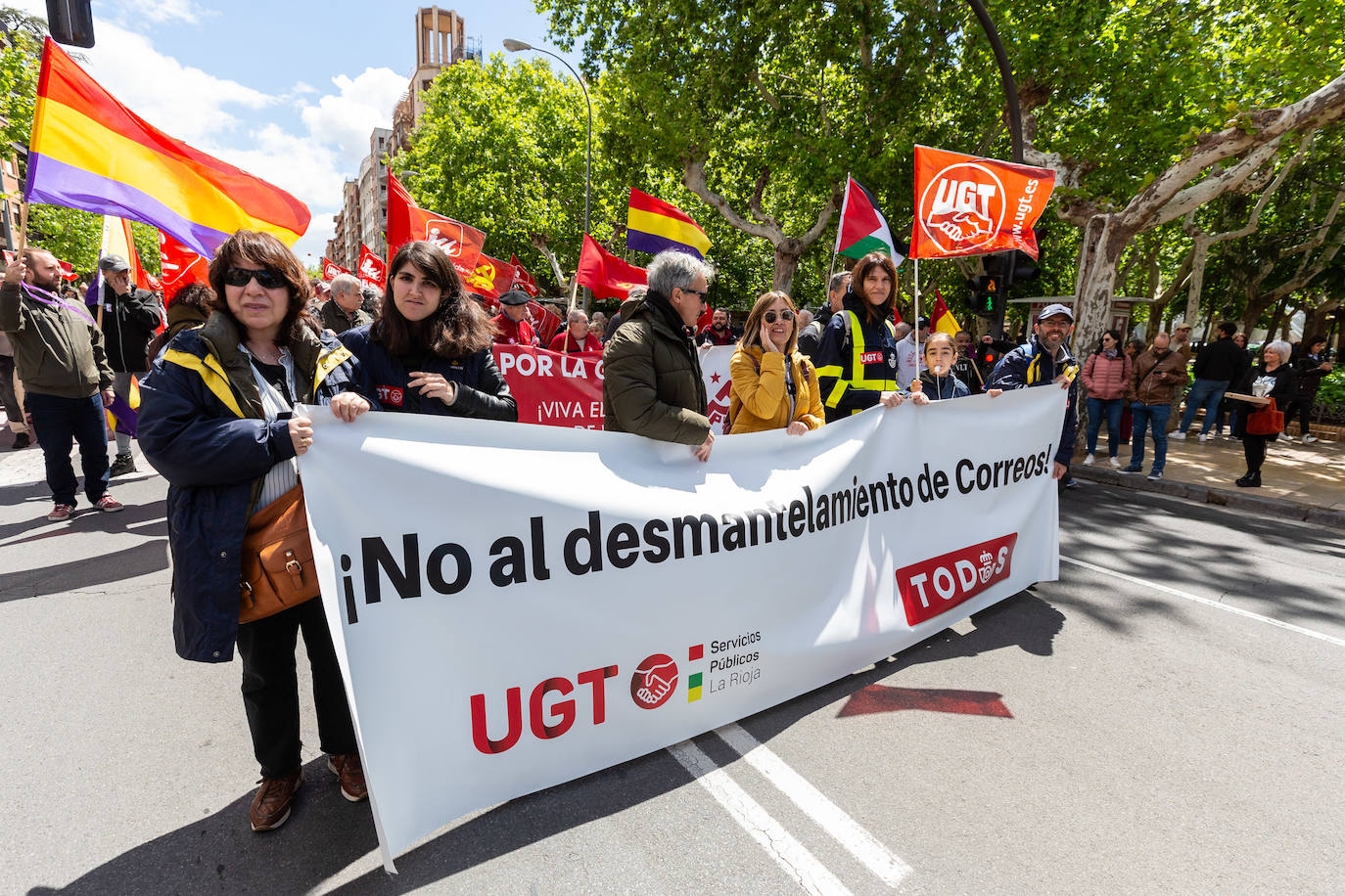 La manifestación del Primero de Mayo, en imágenes