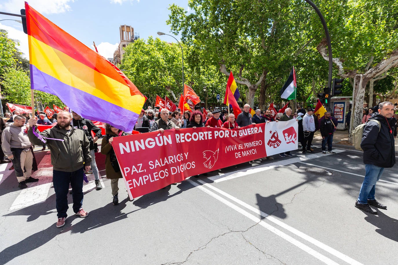 La manifestación del Primero de Mayo, en imágenes