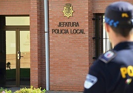 Jefatura de Policía Local de Calahorra en una imagen de archivo.