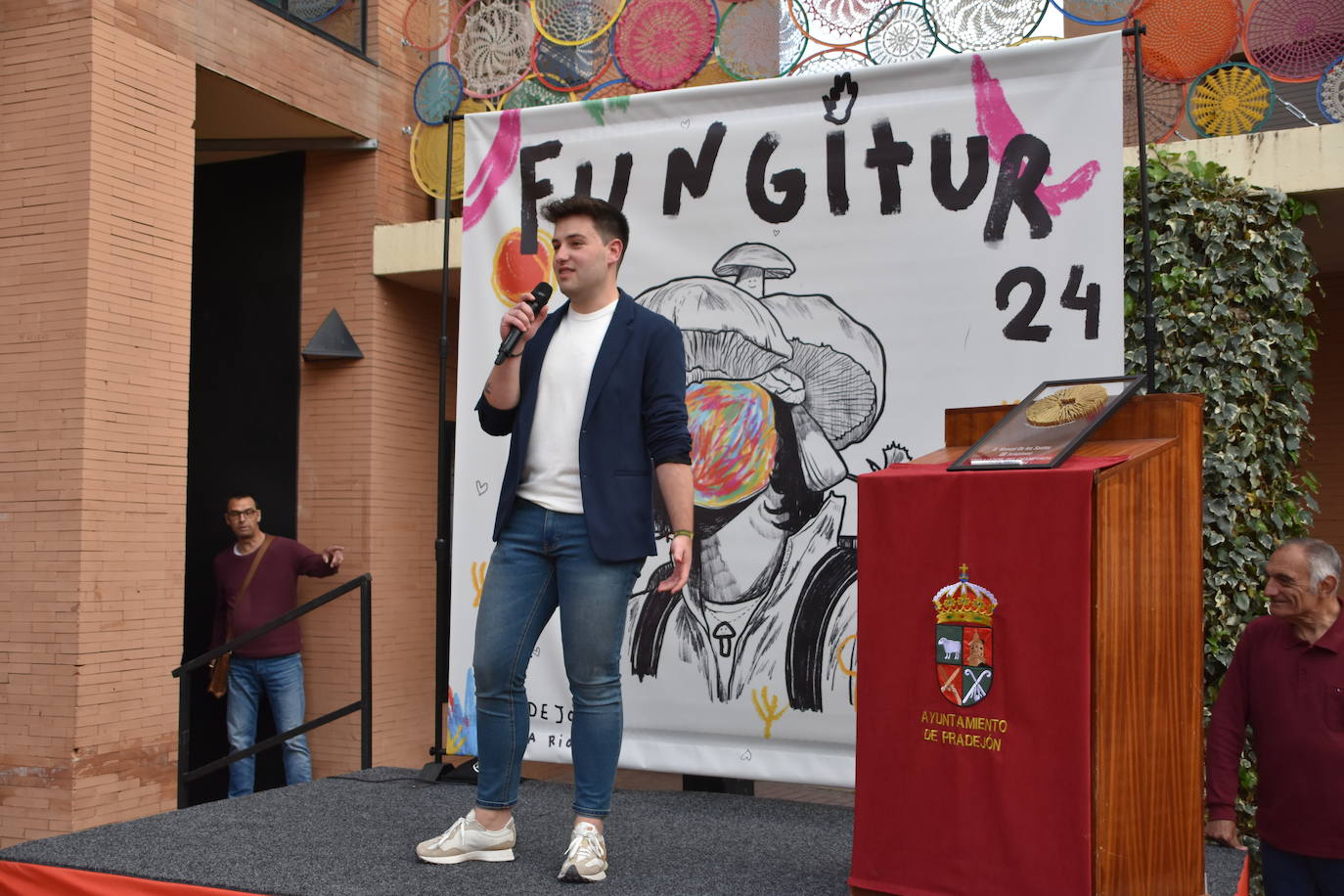 Inauguración de la XI Feria Fungitur en Pradejón