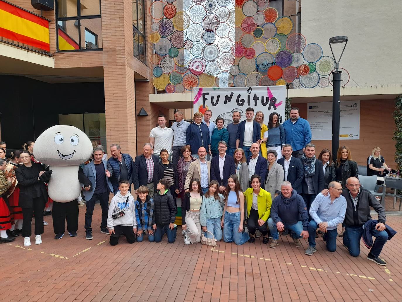 Inauguración de la XI Feria Fungitur en Pradejón