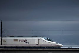 Un AVE a distintas velocidades