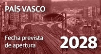 Las previsiones más optimistas sitúan en 2028 la puesta en marcha de la 'Y' vasca