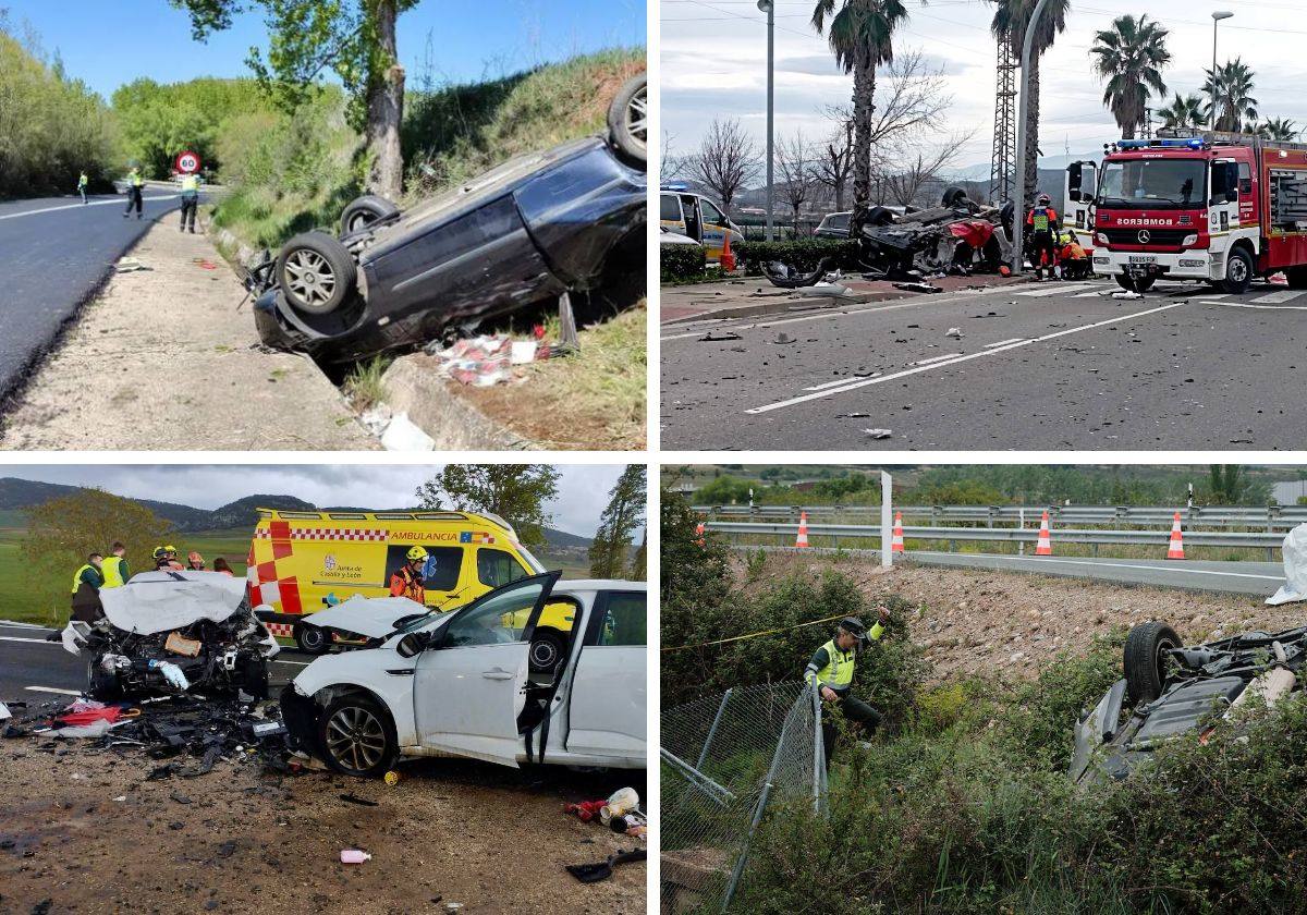 Un sábado negro que eleva a diez las víctimas mortales en 2024 en las carreteras riojanas