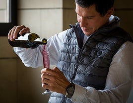 Rubén Pérez Cuevas en Bodegas Queirón.