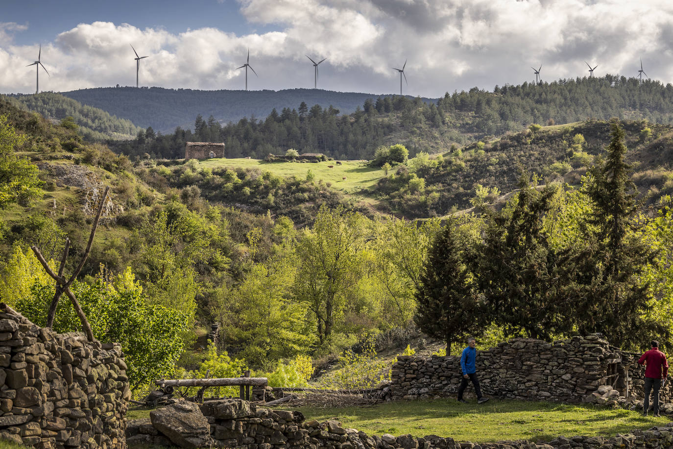 Una lucha en solitario para que Oliván no quede deshabitada