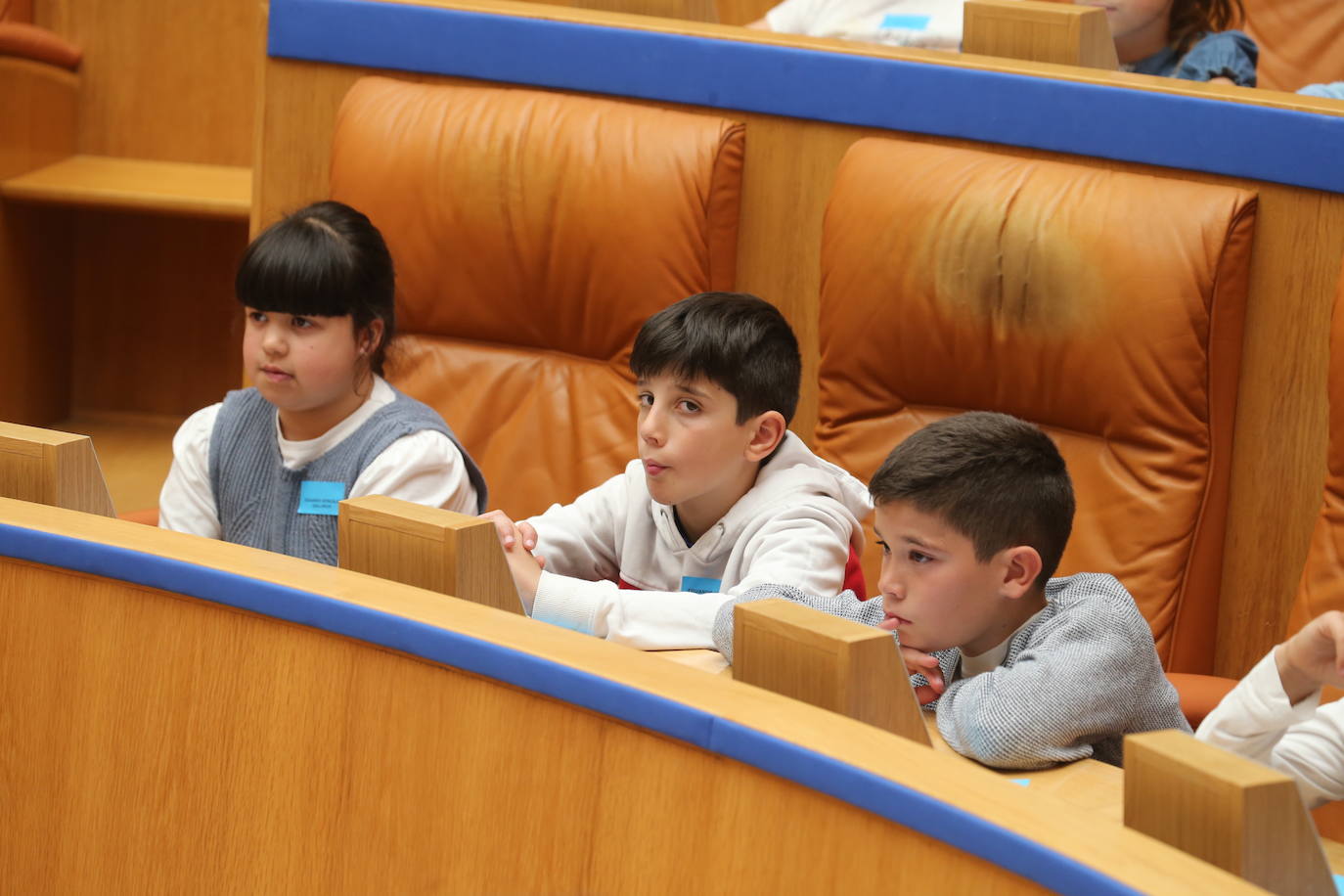 El Parlamento de La Rioja acoge la celebración del Pleno infantil