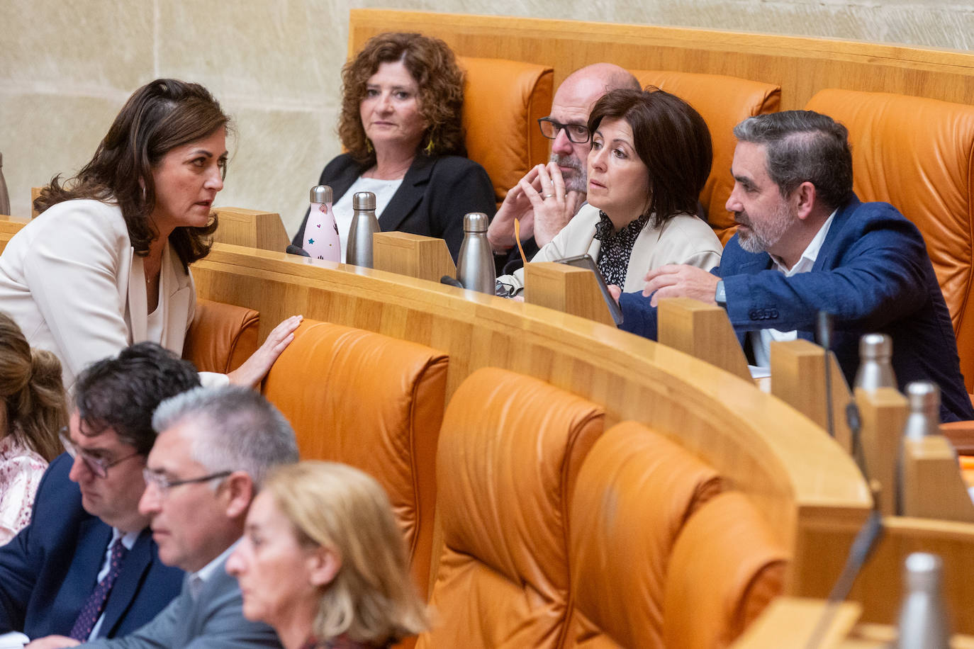 La sesión del Pleno del Parlamento, en imágenes