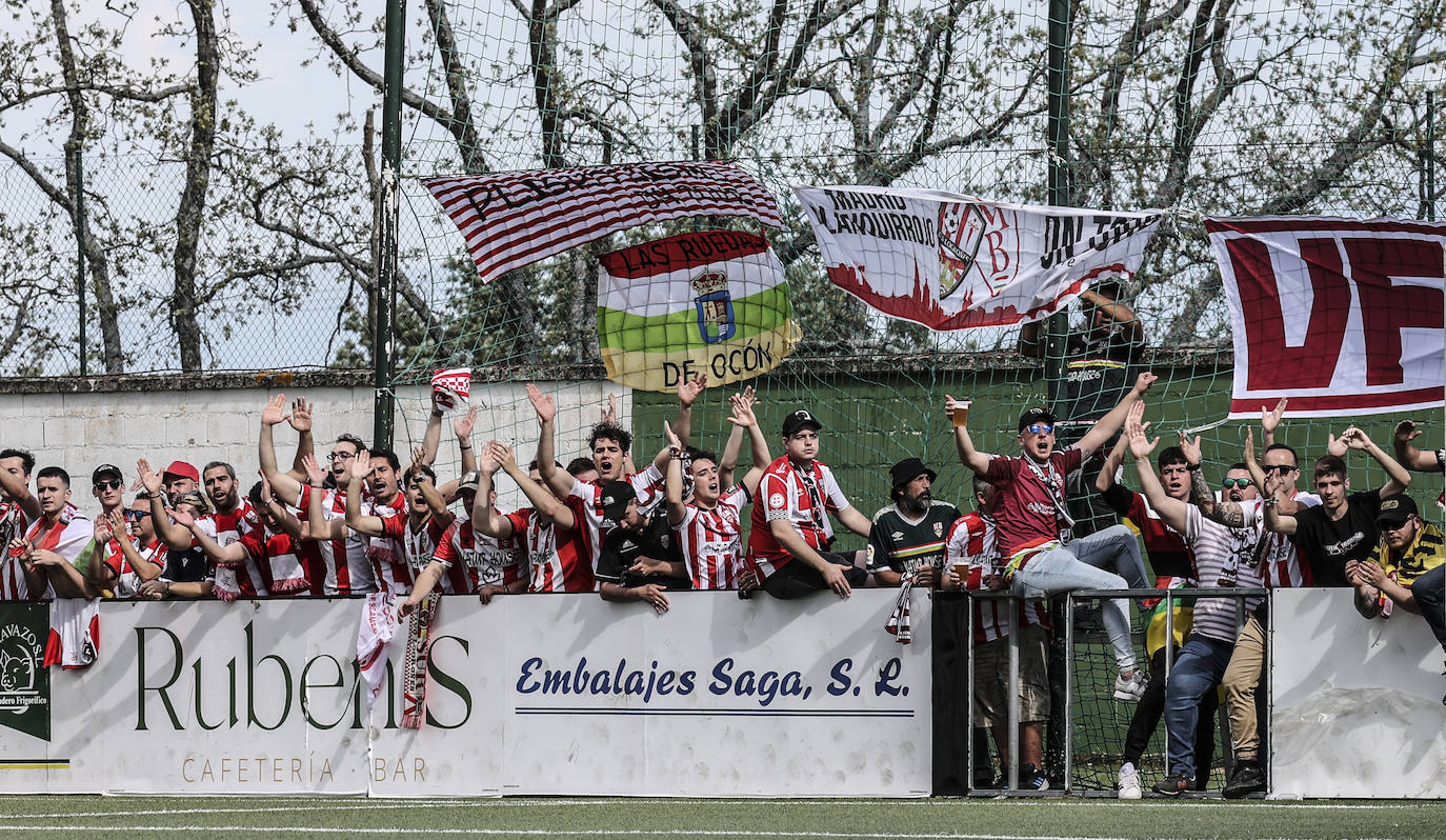 Las imágenes de la afición de la UDL en Guijuelo