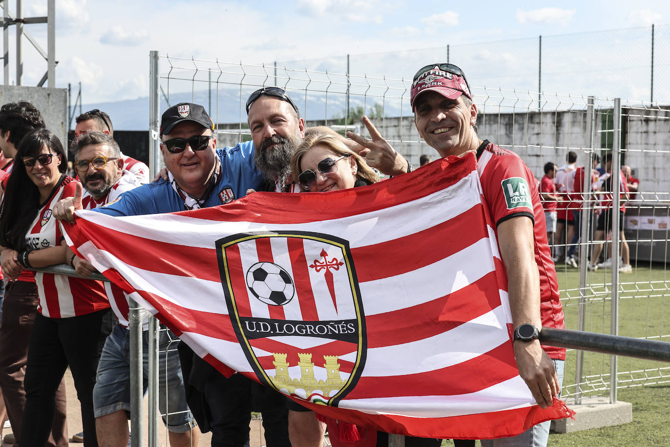 Las imágenes de la afición de la UDL en Guijuelo