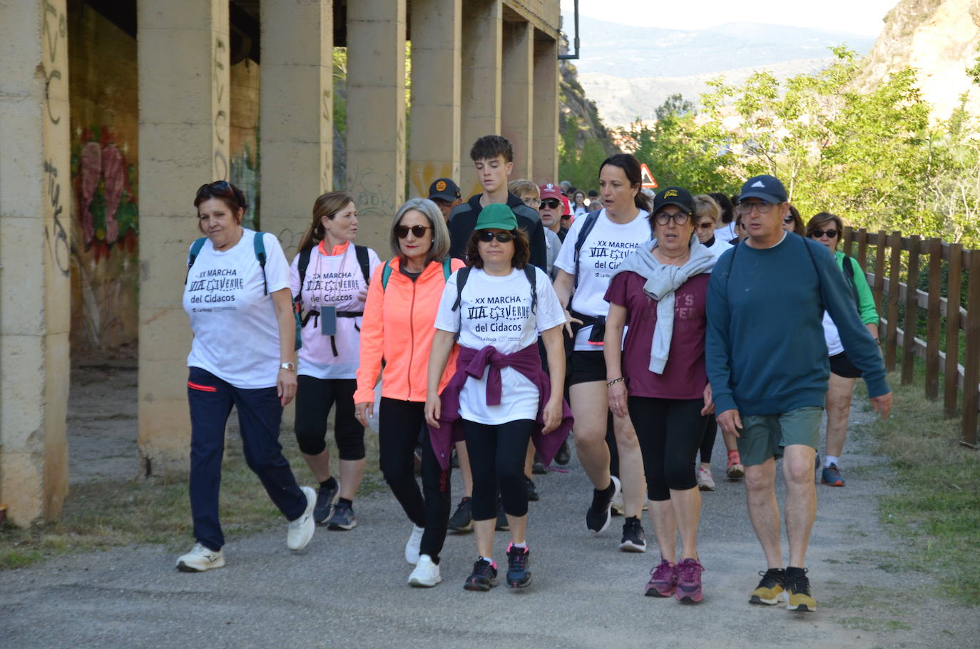 La XX edición de la Marcha por la Vía Verde del Cidacos