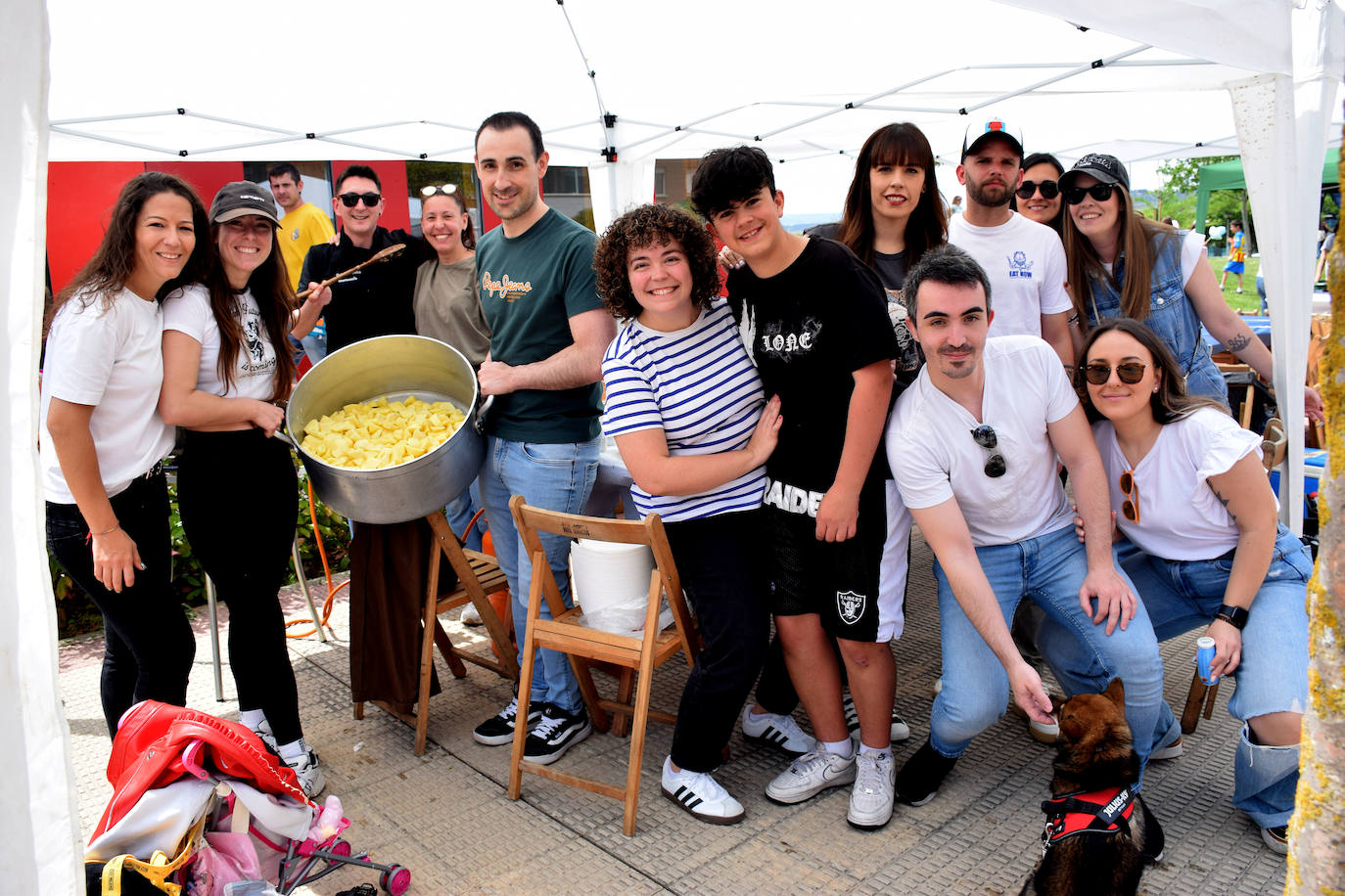 Día de ranchos en las fiestas de Valdegastea