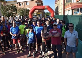 Dos marchas senderistas reúnen más de trescientas personas en Pradejón y Rincón de Soto