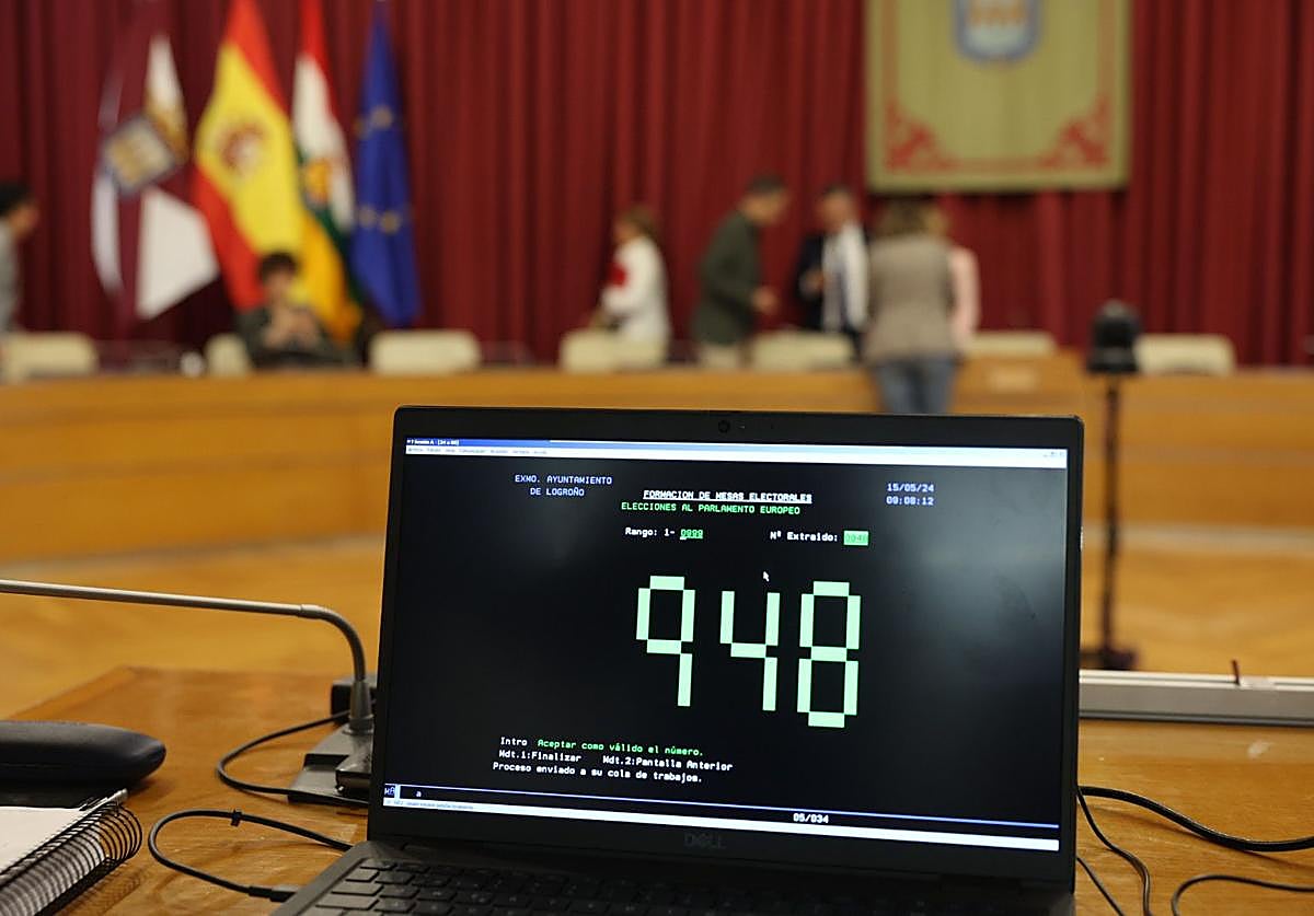 El número del sorteo.