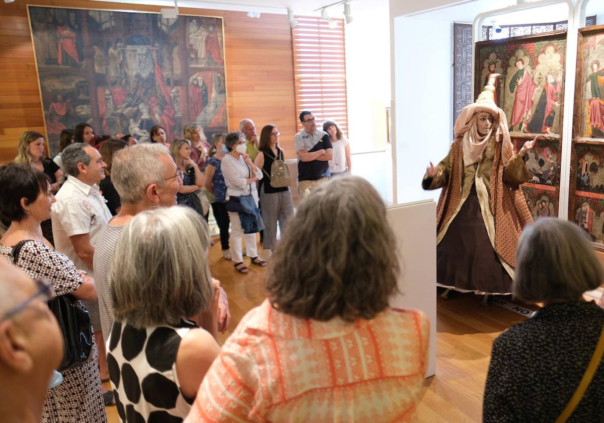 Ruta teatralizada en el Museo de La Rioja.