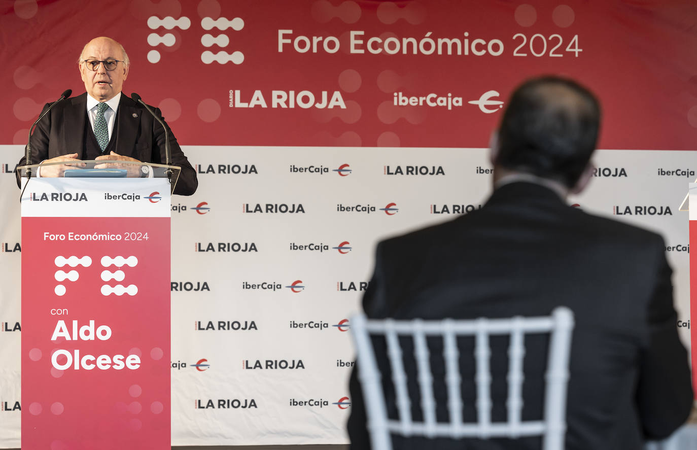 El economista Aldo Olcese participó en el foro económico de Diario LA RIOJA