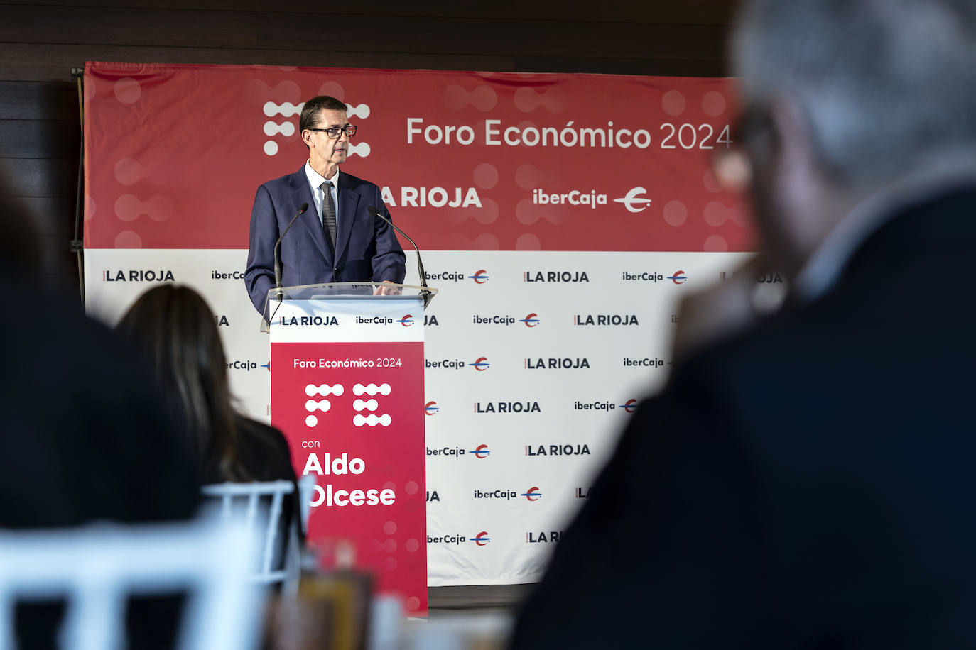 El economista Aldo Olcese participó en el foro económico de Diario LA RIOJA