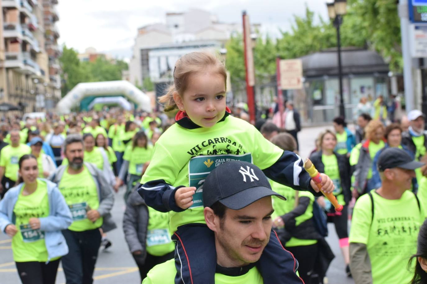 La Carrera de la Familia recorre las calles de Logroño con espíritu solidario