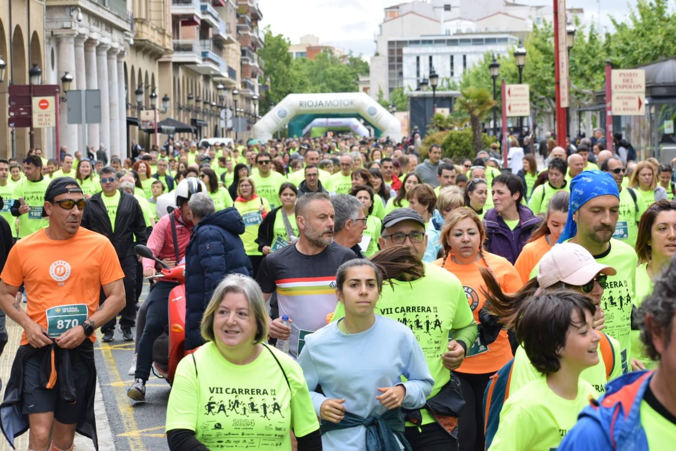 La Carrera de la Familia recorre las calles de Logroño con espíritu solidario