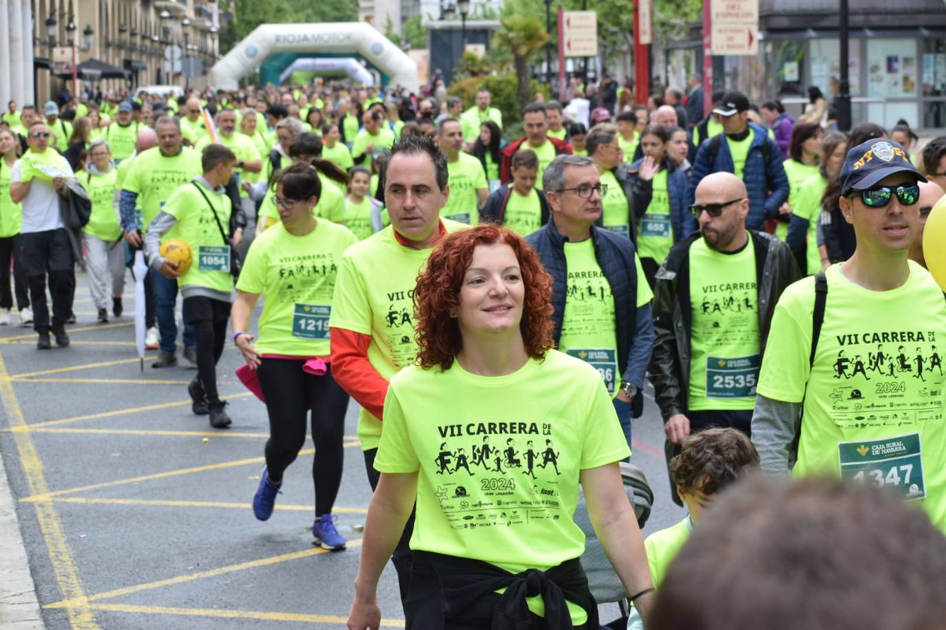 La Carrera de la Familia recorre las calles de Logroño con espíritu solidario