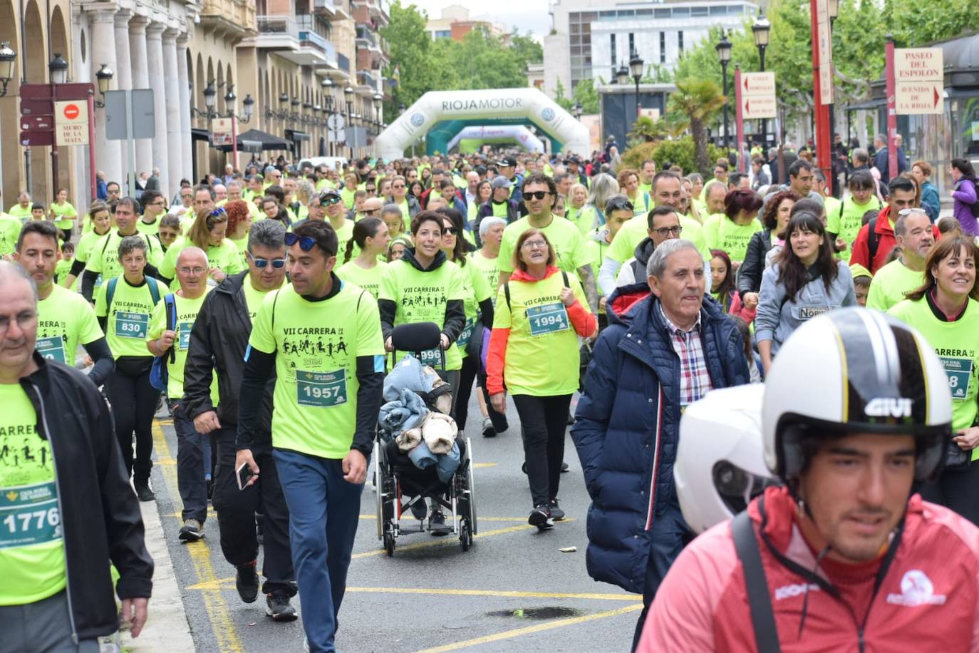 La Carrera de la Familia recorre las calles de Logroño con espíritu solidario