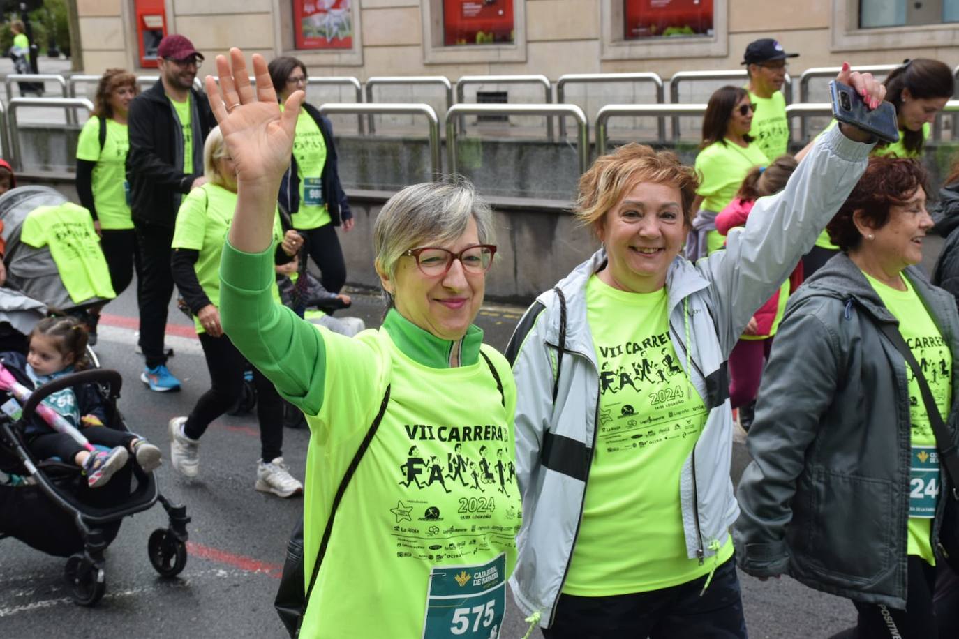 La Carrera de la Familia recorre las calles de Logroño con espíritu solidario